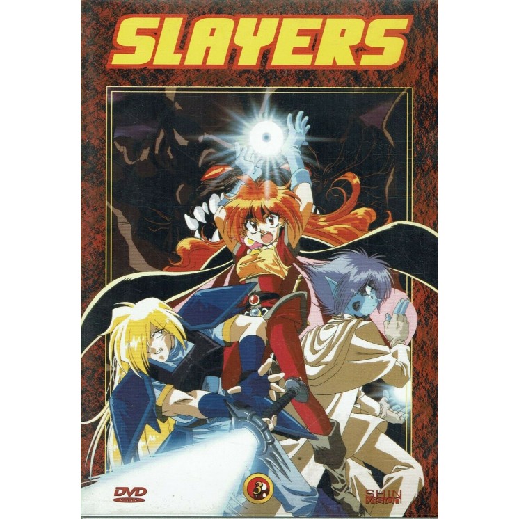 Slayers 3 DVD Shin Vision ITA ep.7 8 9 10