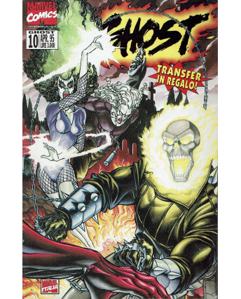 Ghost  10 transfer in regalo ed. Marvel Comics