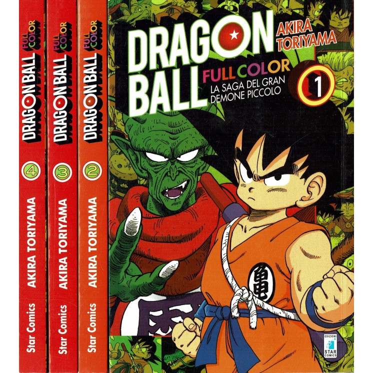 Dragon Ball Full Color saga Demone Piccolo 1/4 COMPLETA Toriyama ed. Star SC07