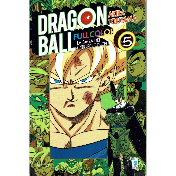Dragon Ball Full Color la saga dei Cyborg e dei Cell  5 di Toriyama  ed. Star