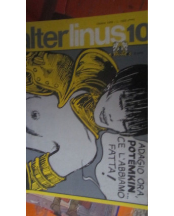 Alter Linus 1976 n.10 ed. Milano Libri [Crepax, Manara] FU05