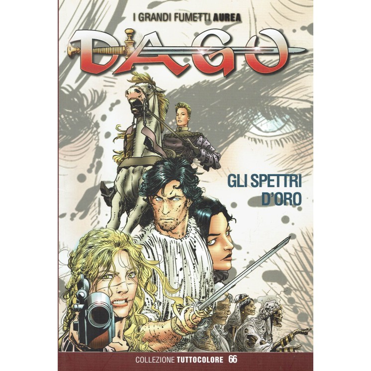 Dago tuttocolore  66 gli spettri d'oro di Wood ed. Aurea FU02