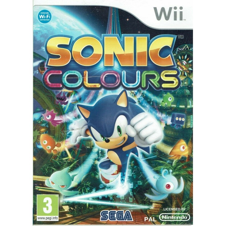 Videogioco per Nintendo Wii: Sonic Colours Nintendo Sega 3+ PAL ITA