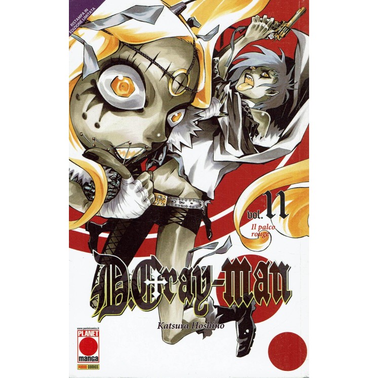 D Gray Man n.11 di Katsura Hoshino D.Gray DGray Man RISTAMPA ed. Panini