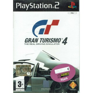 Videogioco Playstation 2 GRAN TURISMO 4 3+ PS2 Polyphony ITA libretto  