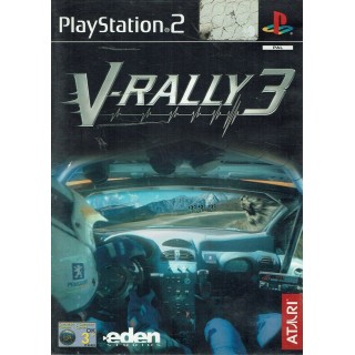 Videogioco Playstation 2 V-Rally 3 Atari 3+ PS2 ITA libretto