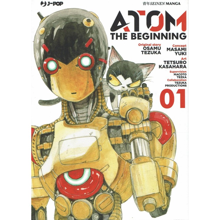 Atom the Beginning  1 original story Tezuka ed. JPop