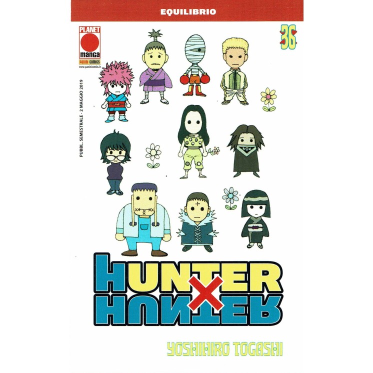 Hunter x Hunter n.36 di Yoshihiro Togashi RISTAMPA ed. Panini
