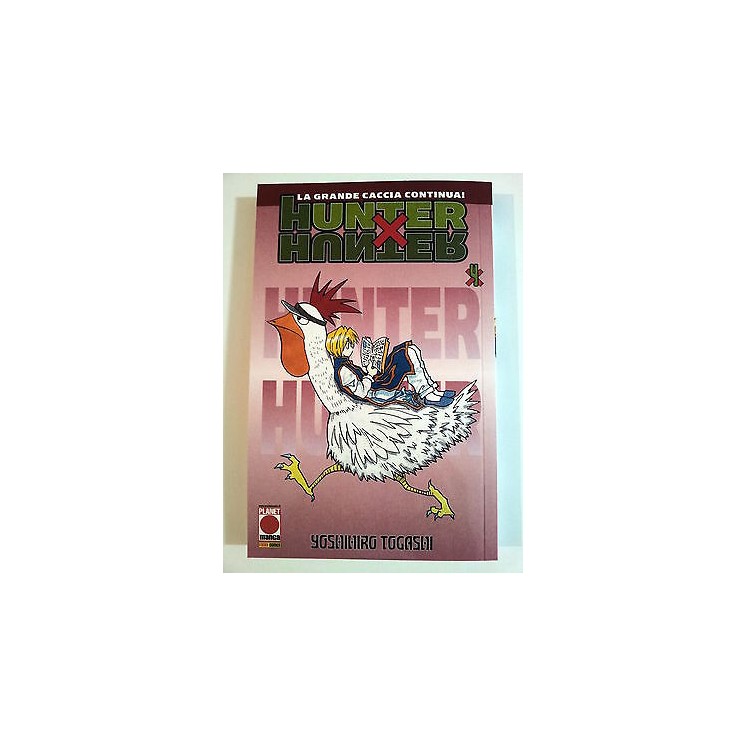 Hunter x Hunter n. 4 di Yoshihiro Togashi Ristampa ed. Panini NUOVO