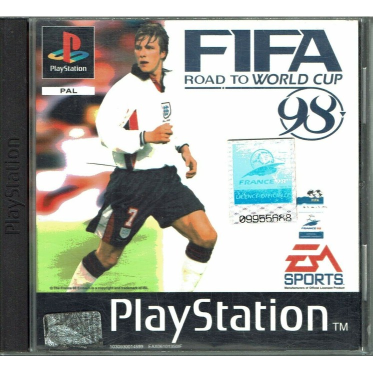 Videogioco Playstation 1 FIFA 98 ROAD TO WORLD CUP ENG EA sports libretto 