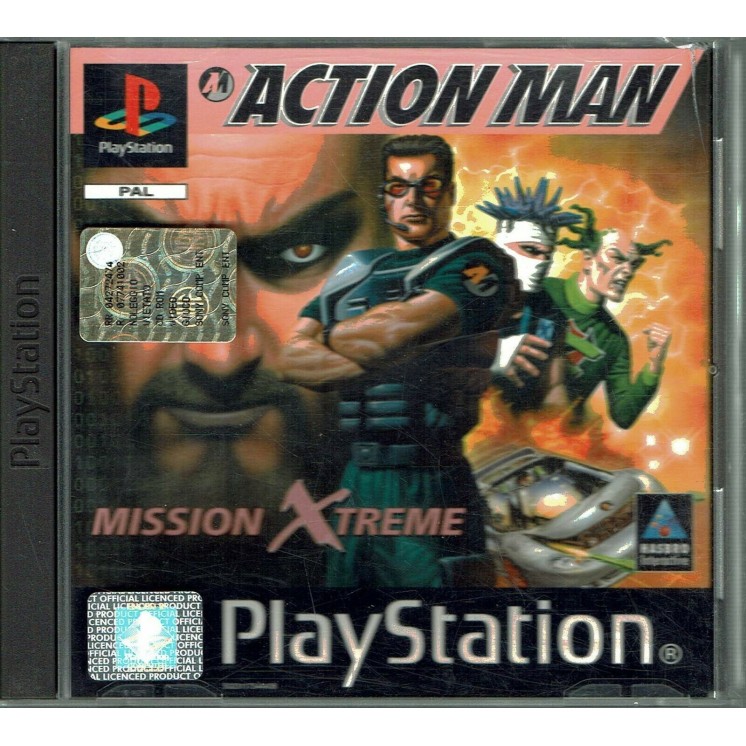 Videogioco Playstation 1 ACTION MAN MISSION EXTREME PS1 PAL ITA no libretto