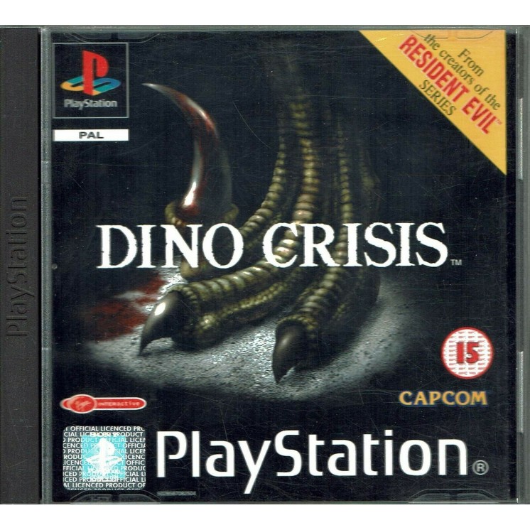 DINO CRISIS GIOCO USATO OTTIMO SONY PSONE VERSIONE INGLESE PAL ML3 41880