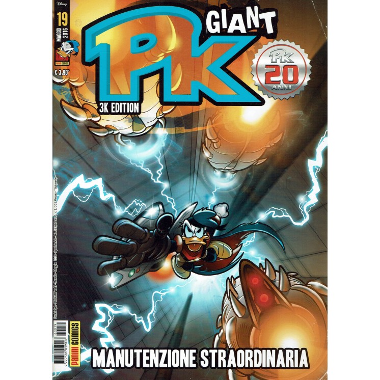 PK Giant 3k Edition  19 manutenzione straordinaria e ed. Panini Comics FU14