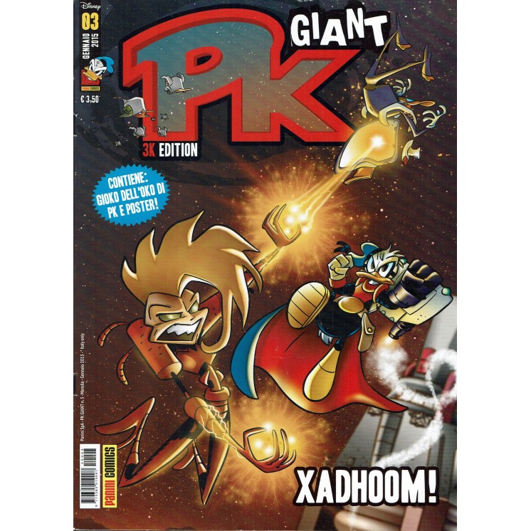 PK Giant 3k Edition   3 Xadhoom! POSTER ed. Panini Comics FU14