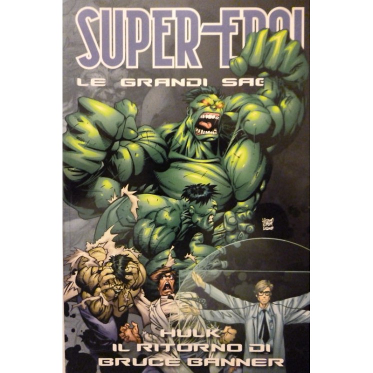LE GRANDI SAGHE n.65 Hulk il ritorno di Bruce Banner ed. Panini FU09