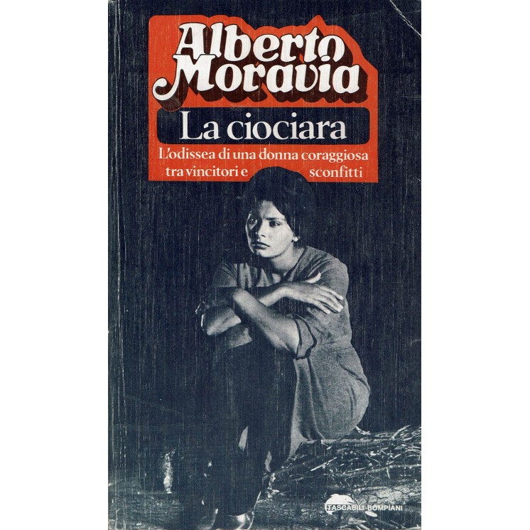 Alberto Moravia: La ciociara ed. Tascabili Bompiani 1976 A62