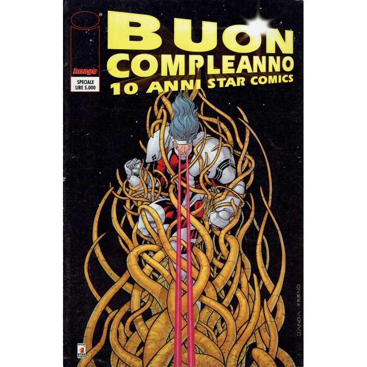 10 anni Star Comics cover D'Anda con Lazarus Ledd ed. Star Comics SU14