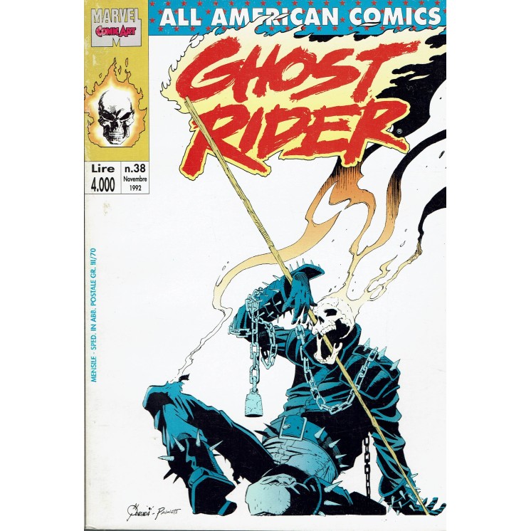 All american comics n.38 Ghost Rider di Palmiotti ed. Comic Art