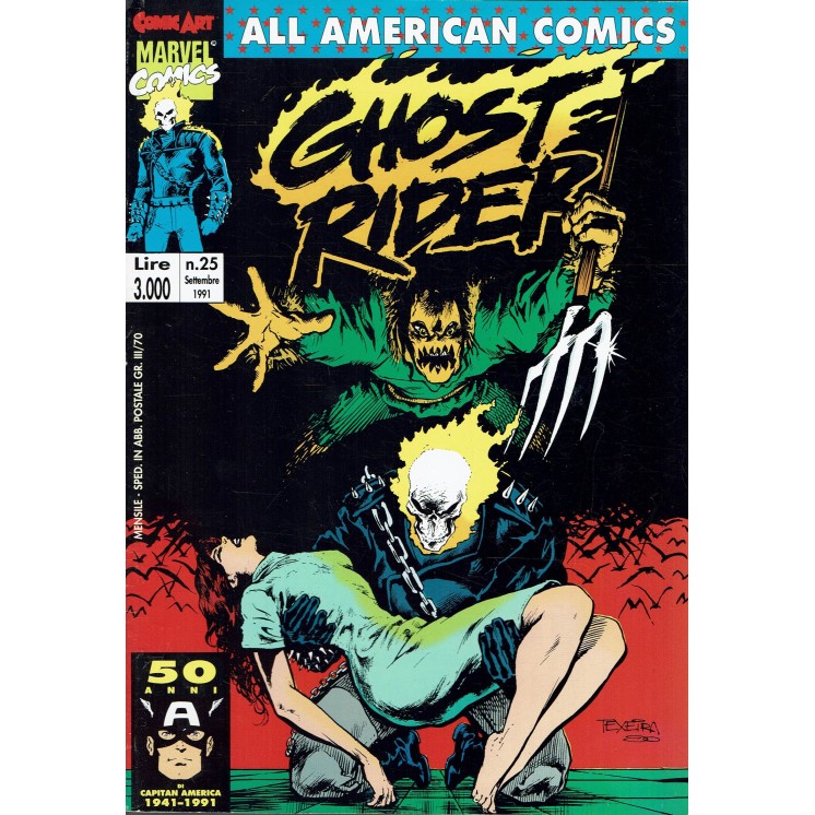 All american comics n.25 Ghost Rider ed. Comic Art