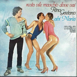 CD17 88 RINO GAETANO resta vile maschio dove vai ahi Maria RCA PB6343