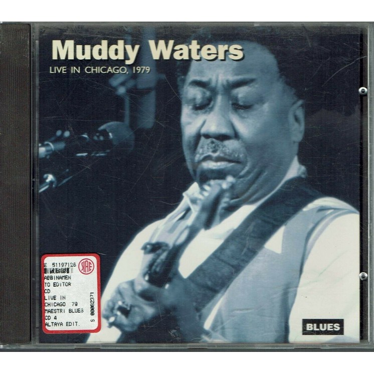CD17 89 MUDDY WATERS BLUES - LIVE IN CHICAGO 1979 CHARLY RECORDS 1994