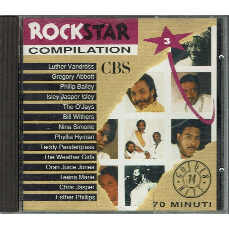 CD17 92 Rockstar Compilation 3 70 minuti 14 tracks CBS