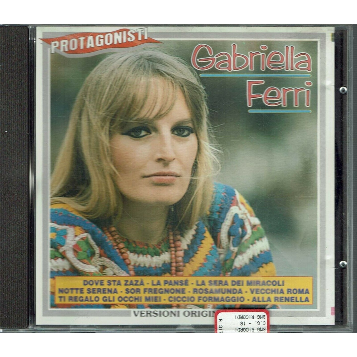 CD18 11 Gabriella Ferri collana i protagonisti BMG Ricordi 10tracks