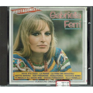 CD18 11 Gabriella Ferri collana i protagonisti BMG Ricordi 10tracks CD18 11 Gabriella Ferri collana i protagonisti BMG Ricordi 10tracks
