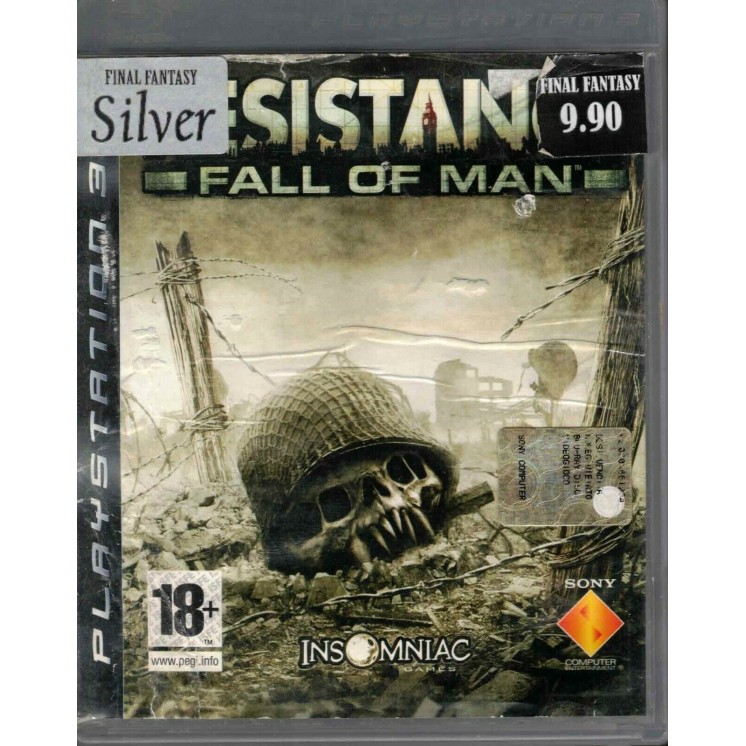 VIDEOGIOCO PER PlayStation 3: RESISTANCE ( FALL OF MAN ) INSOMNIAC GAMES - 18+