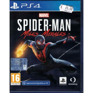 Videogioco Playstation 4 Marvel's Spider-Man Miles Morales SPIDERMAN ITA 16+
