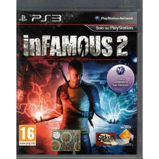 Videogioco Playstation 3 INFAMOUS 2 PS3 PAL ITA  16+ libretto