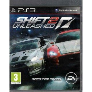 Videogioco Playstation 3 Shift 2 Unleashed Need for Speed EA PS3 18+ libretto