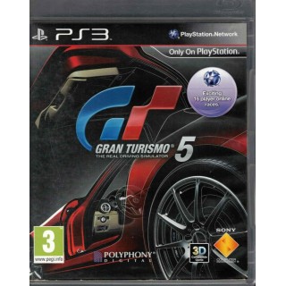 Videogioco Playstation 3 GRAN TURISMO 5 Polyphony UK libretto 3+