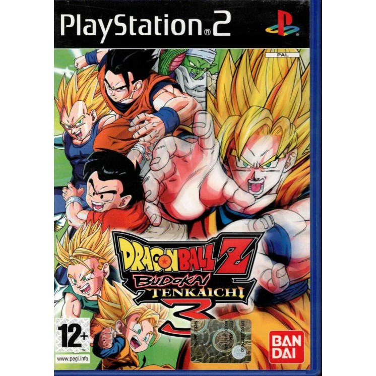 Videogioco Playstation 2: DRAGON BALL Z BUDOKAI TENKAICHI 3 libretto 12+ 