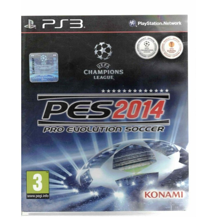 Videogioco Playstation 3 PES 2014 PRO EVOLUTION SOCCER 2014 ITA 3+ Konami