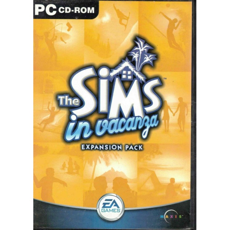 Videogioco PC THE SIMS IN VACANZA Expansion pack EA Games no libretto 