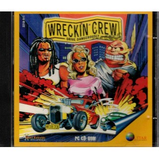 Videogioco PC Wreckin Crew drive dangerously Telstar PC CD ROM 