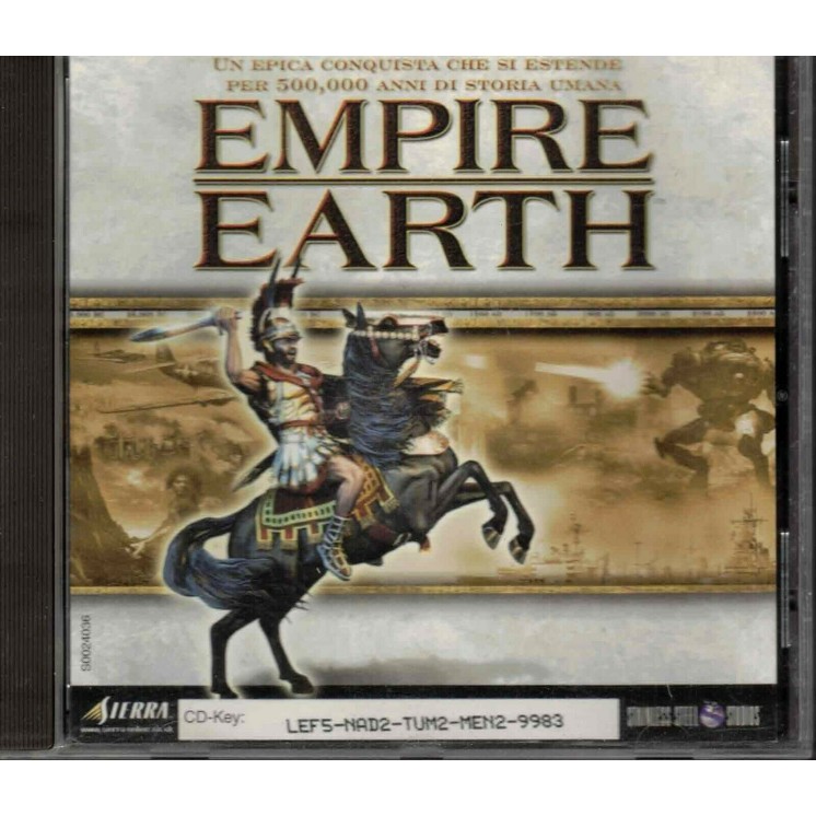 Videogioco PC EMPIRE EARTH  ITA 11+ Marh Churms