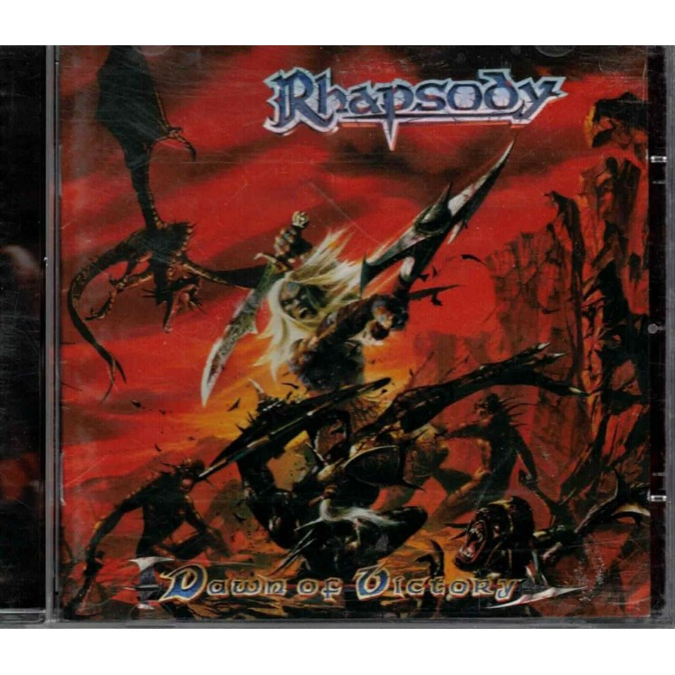 CD18 22 Rhapsody Dawn of Victory Limb Music Products 10 tracce LMP