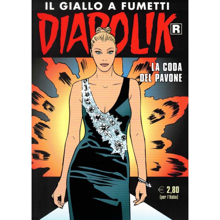 DIABOLIK Ristampa Bianca  706 la coda del pavone ed. Astorina