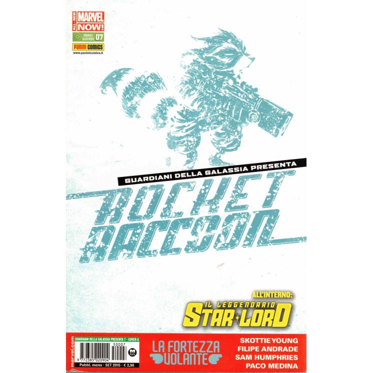 GUARDIANI DELLA GALASSIA presenta  7 cover A Star Lord ed.Panini