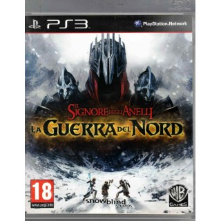 Videogioco Playstation 3 IL SIGNORE DEGLI ANELLI LA GUERRA DEL NORD PS3  18+ ITA