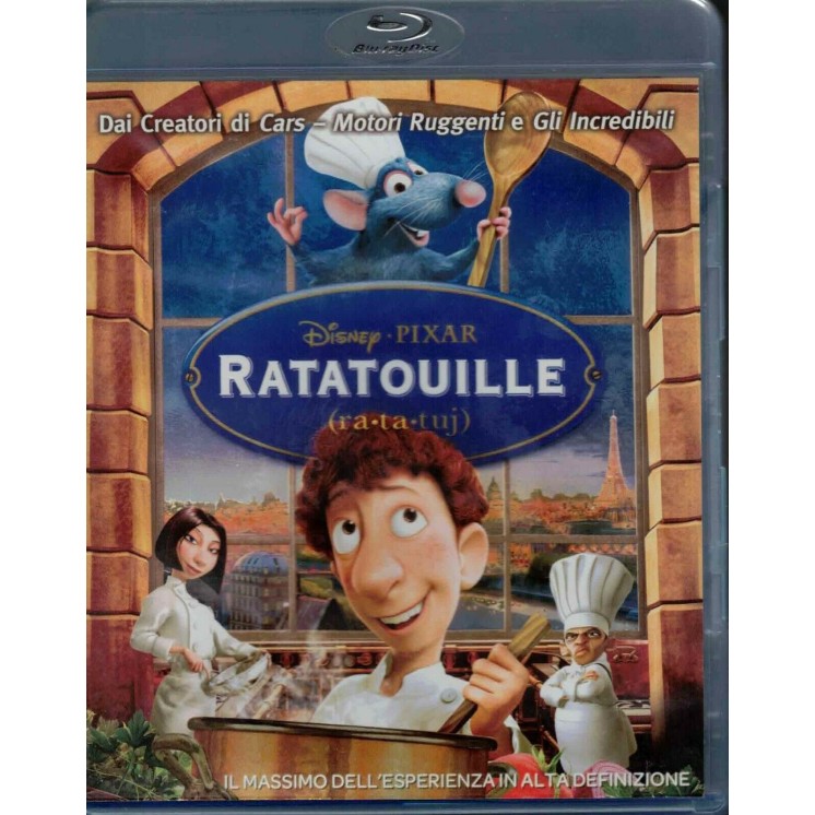 Blu RAY Ratatouille Disney Pixar ITA USATO