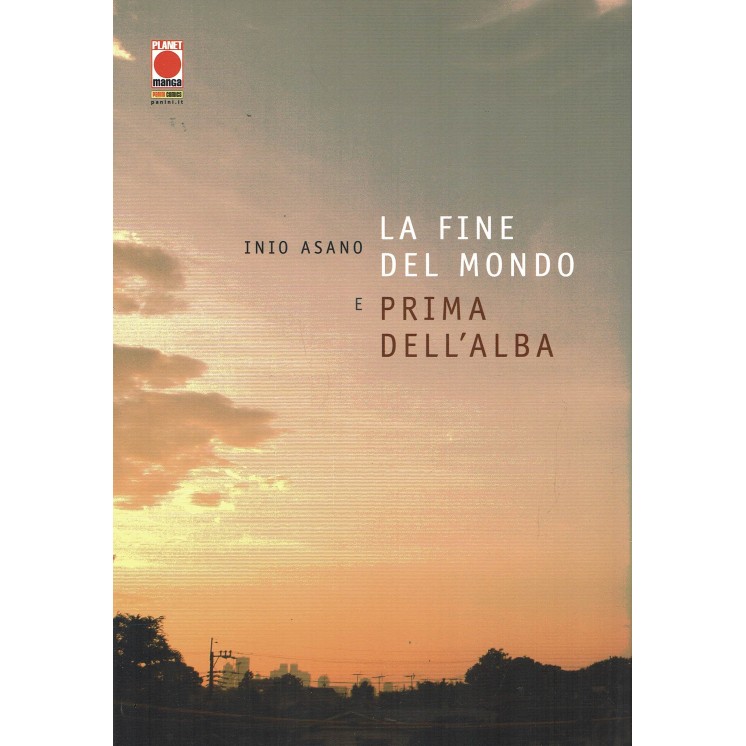 LA fine del mondo, prima dell'alba di Inio Asano RISTAMPA ed. Panini NUOVO