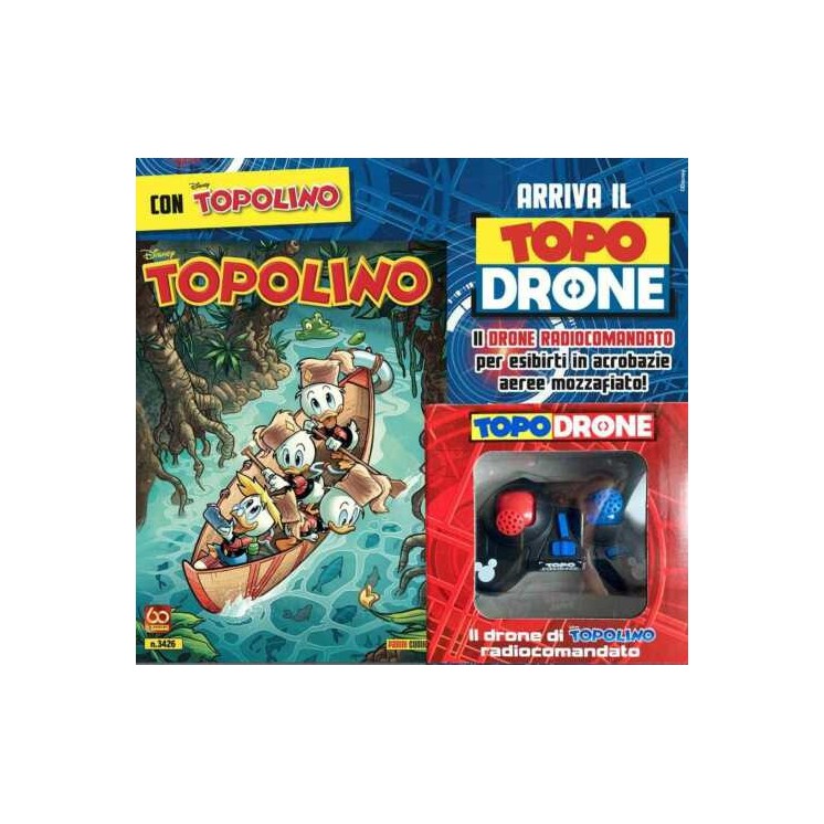 Topolino n.3426 con allegato gadget DRONE ed. Panini FU27