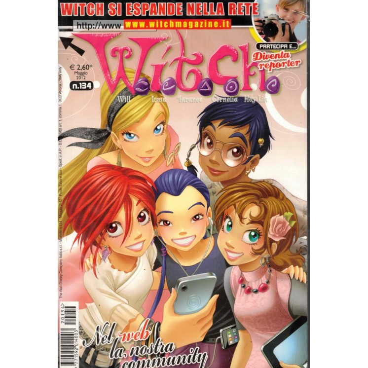 Witch n. 134 Witch nella rete ed. Walt Disney Company Italia Srl