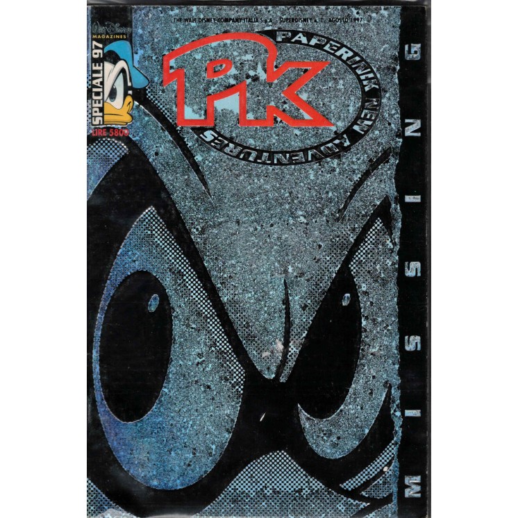 PK new adventures speciale 97 missing Paperinik ed. Disney