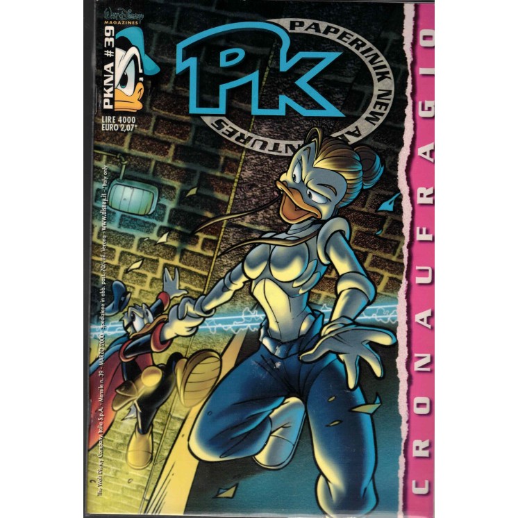 PK new adventures n. 39 Cronaufragio Paperinik ed. Disney