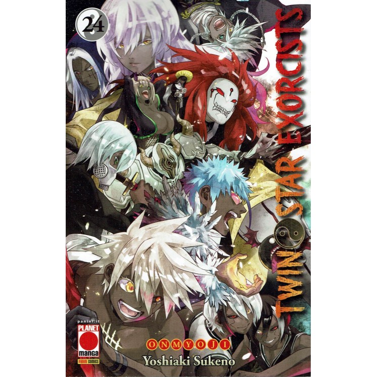 Twin Star Exorcist 24 di Yoshiaki Sukeno ed.Panini 