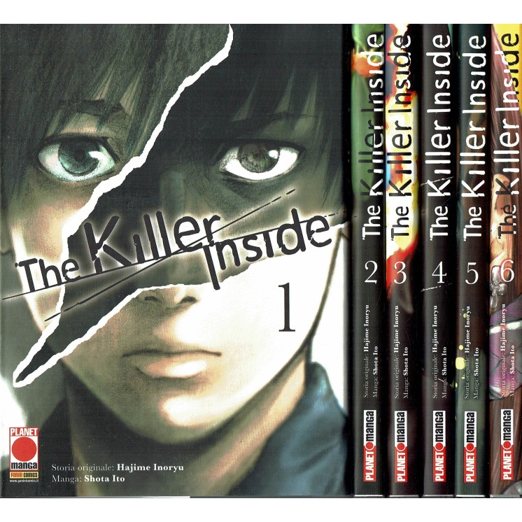 The killer inside  1/8 seq. COMPLETA di Onoruy Ito  ed. Panini NUOVO SC01